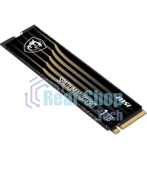 Накопитель SSD MSI SPATIUM M480 PRO, 1000Gb, M.2 2280, PCIe 4.0 x4, NVMe, R/W 7400/6000
