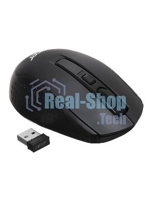 Мышь беспроводная Acer OMR070 черный, 1600 dpi, радиоканал, Bluetooth, USB, кнопки - 6
