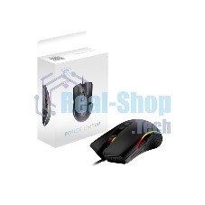 Мышь проводная MSI Forge GM300 черный, 7200 dpi, USB, кнопки - 7