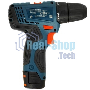 Дрель-шуруповерт Bosch GSR 120 Li, 12 В, 2 Ач, 30 Нм, щеточный