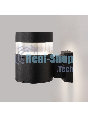 1530 TECHNO LED / Светильник садово-парковый чёрный