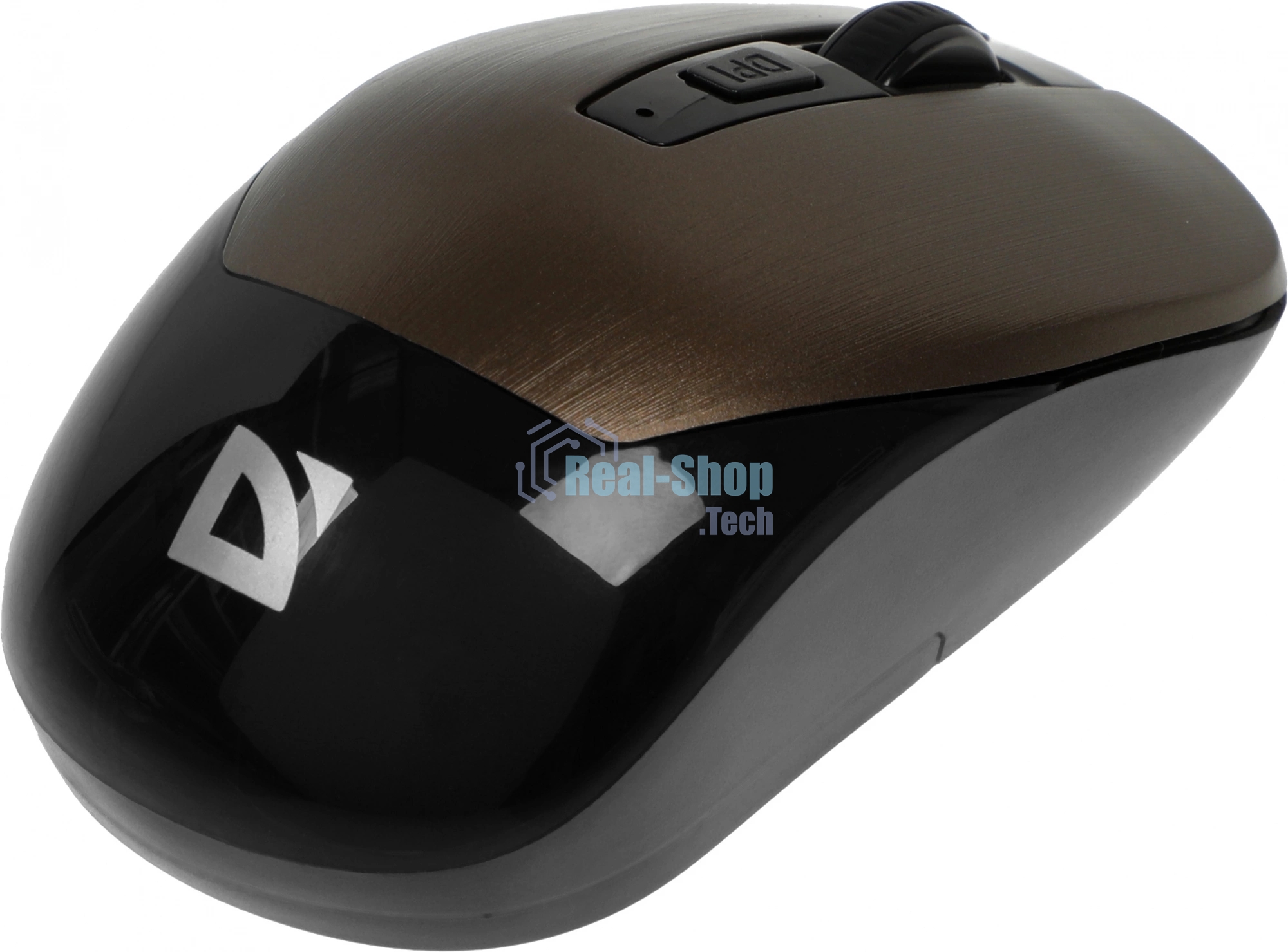 Мышь беспроводная Defender Wave MM-995 бронзовый, 1600 dpi, радиоканал, USB, кнопки - 4