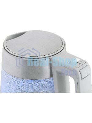 Чайник электрический Haier HK-501 1.7л. 2400Вт серый корпус: стекло/пластик (TD0036930RU)