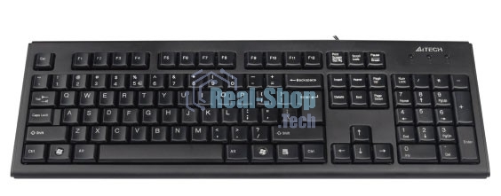 Клавиатура проводная A4Tech KR-83, USB, черный