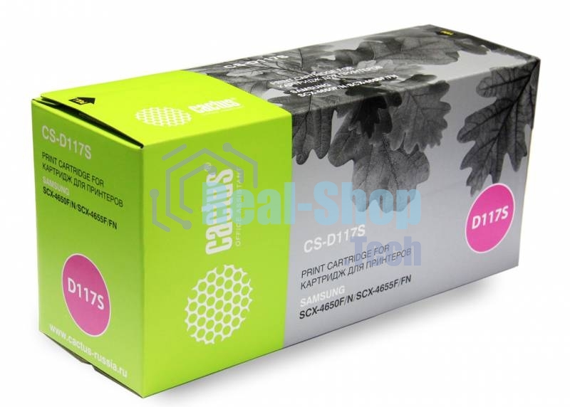 Картридж лазерный Cactus CS-D117S черный (2500 стр.) для Samsung SCX-4650/4655