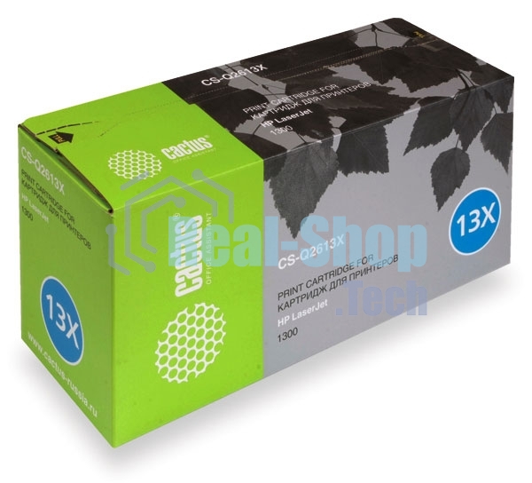 Картридж лазерный Cactus CS-Q2613X черный (4000 стр.) для HP 1300/1300N