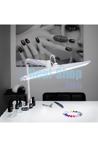 Лампа настольная бестеневая Rexant, струбцина, 