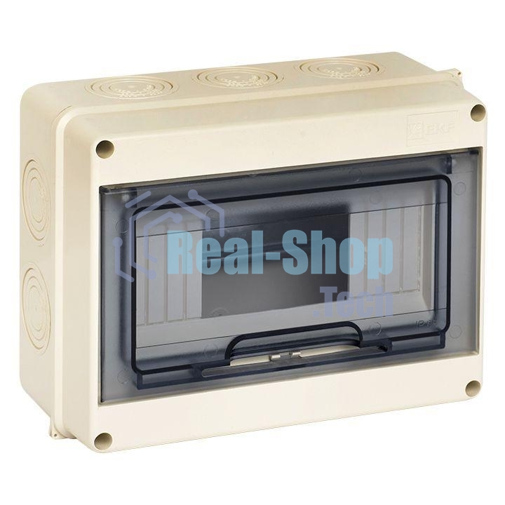 Щит распред. EKF Pb65-n-pg-8 навесной ЩРН-ПГ- 8 (147х203х89) IP65 EKF PROxima