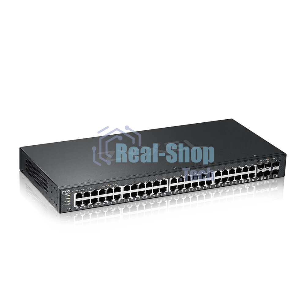 Коммутатор гибридный L2 Zyxel NebulaFlex Pro GS2210-50, rack 19