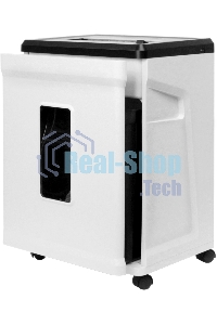 Шредер ГЕЛЕОС УМ26-4, (DIN P-4), фрагмент 3,9х35мм, 14-17 лист (70г/м2), CD/пл.карты/скрепки/скобы, 26 литров