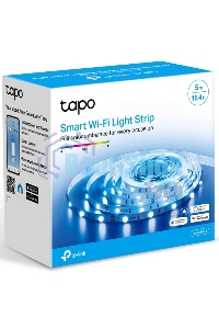 Лента светодиодная умная Wi-Fi Tapo Smart Light Strip 5m, cut to size every 10cm, one adapter, one controller