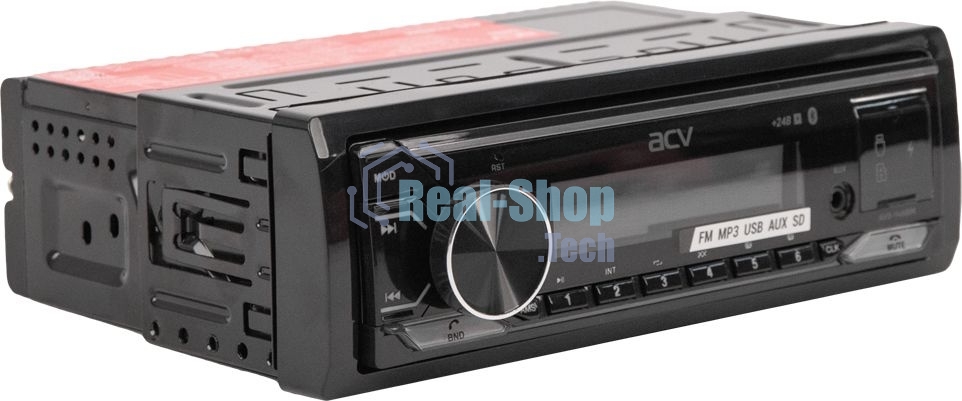 Автомагнитола ACV AVS-948BM, 1 DIN, Bluetooth, USB Type-A, AUX