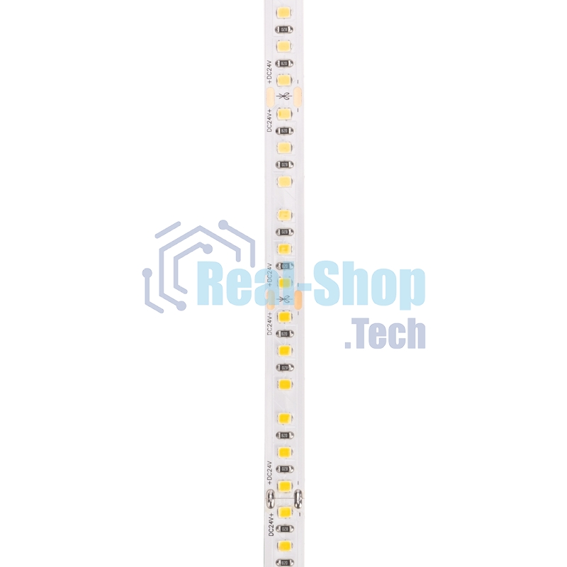 Лента светодиодная Rexant 24В, SMD2835, 9,6Вт/м, 120 LED/м, 3000K, 10мм, 5м, IP20