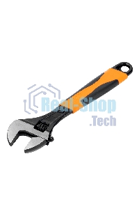 Ключ разводной Sparta 250 мм, двухкомпонентная рукоятка