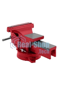 Тиски слесарные Matrix, 200 мм, поворотные, с наковальней