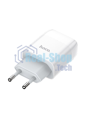 Сетевое зарядное устройство 1 USB/HOCO HC-12899 C72A/Выход: 10.5W/белый