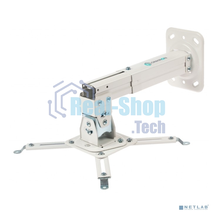 Потолочно-настенный кронштейн для проектора ONKRON K3A белый