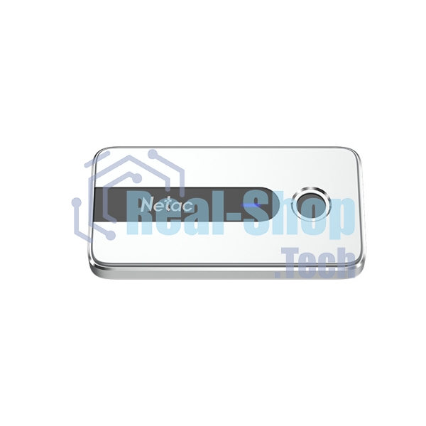 Внешний SSD Netac Z11 500Gb USB 3.2 Gen 2 Type-C NT01Z11-500G-32SL (отпечаток пальца)