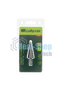 Сверло ступенчатое по металлу Сибртех 4-6-8-10-12-14-16-18-20 мм, 4241