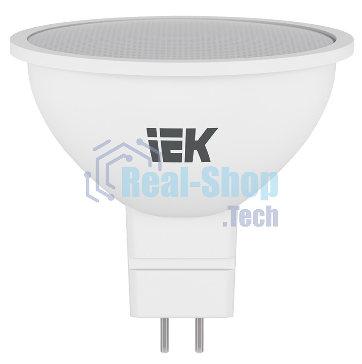 Лампа светодиодная IEK LLE-MR16-7-230-65-GU5 ECO MR16 софит 7Вт 230В 6500К GU5.3
