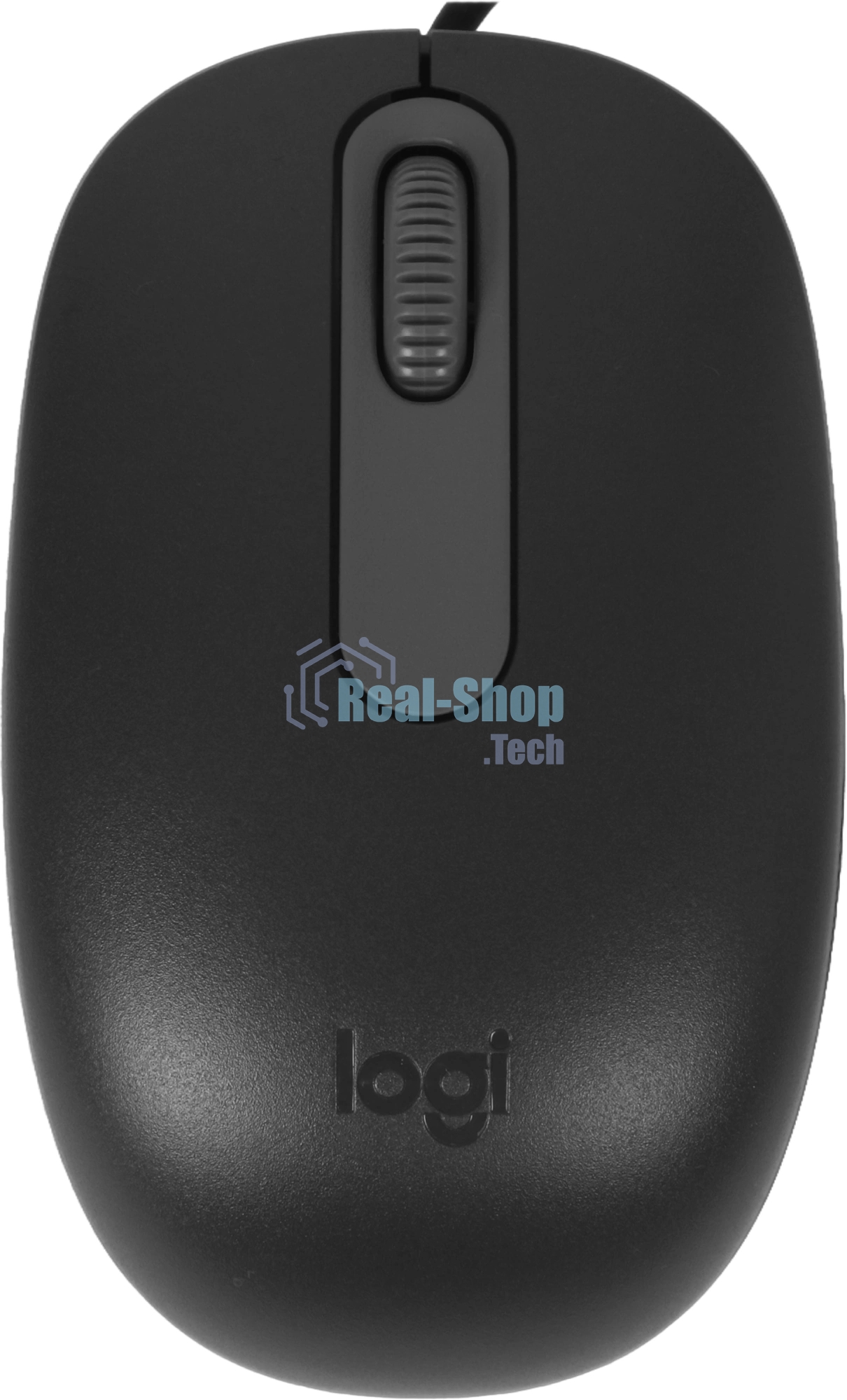 Мышь Logitech M86 черный оптическая 1000dpi USB для ноутбука (910-007661)