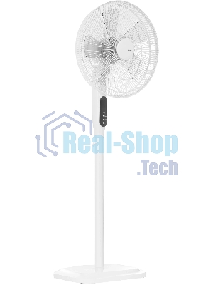 Вентилятор Centek CT-5026 белый, напольный, 65 Вт, 4 скорости, 44.5 см