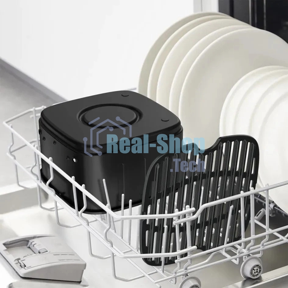 Аэрогриль Tefal EY5528E0 черный, 1670 Вт, 5 л, сенсор, 10 программ