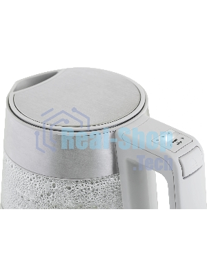 Чайник электрический Haier HK-501 1.7л. 2400Вт серый корпус: стекло/пластик (TD0036930RU)