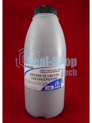 Тонер Kyocera TK-100/110/120/130/170/1140, FS-720/820/920/1016MFP/1116MFP/1030/1028MFP/1128MFP/1035/1135MFP/1300D/1350/1370DN/1320D, M2035/M2535 (фл. 300г) B&W Standart фас Россия
