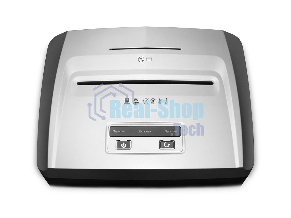 Шредер ГЕЛЕОС УП21-7+фрагменты 0,8х 1 мм., 23 литра, 7 листов, класс секретности P-7.