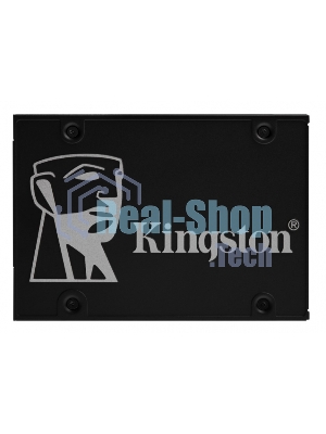 Накопитель SSD Kingston KC600, 256Gb, SATA III, 2.5