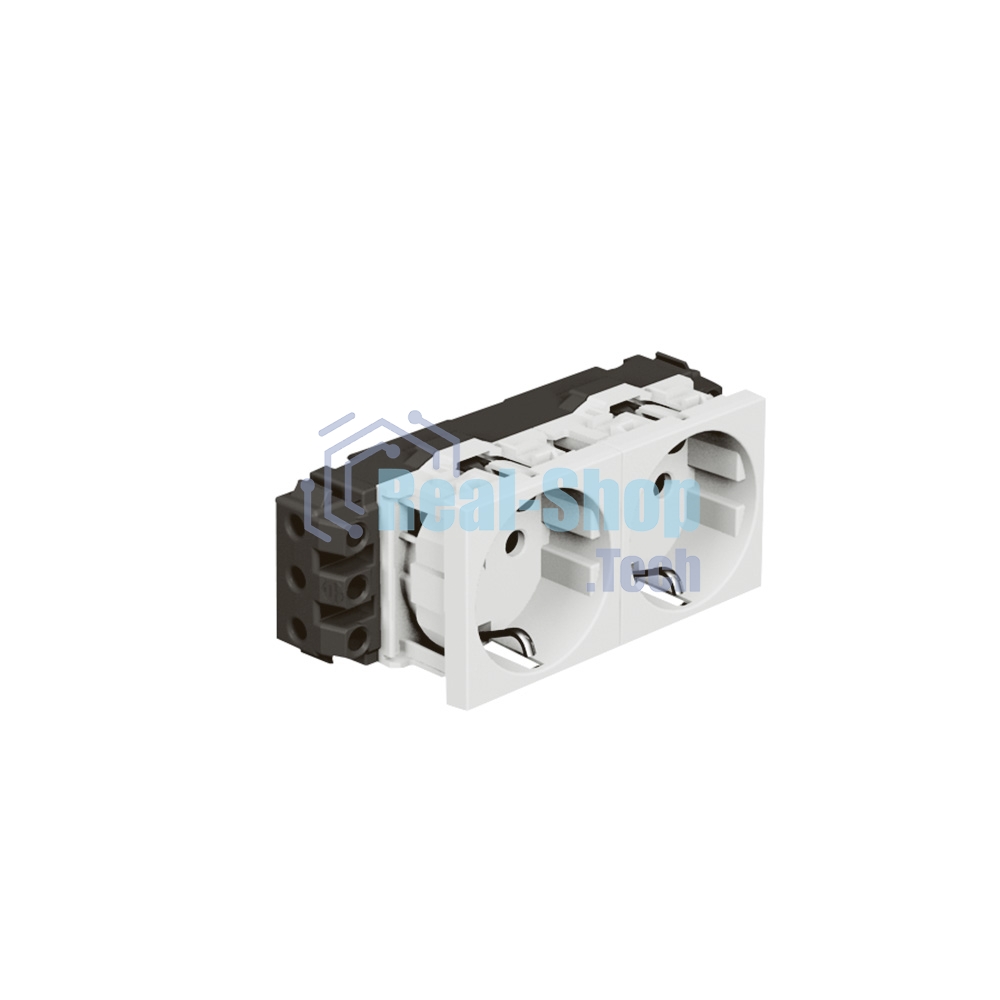 Розетка Mosaic 4М 2*2P+Т нем.стд. 077602 Legrand