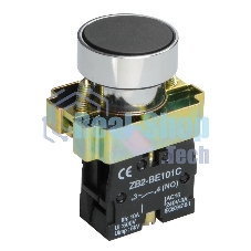 Кнопка LAY5-BA21 без подсветки черный 1з ИЭК BBT60-BA-K02