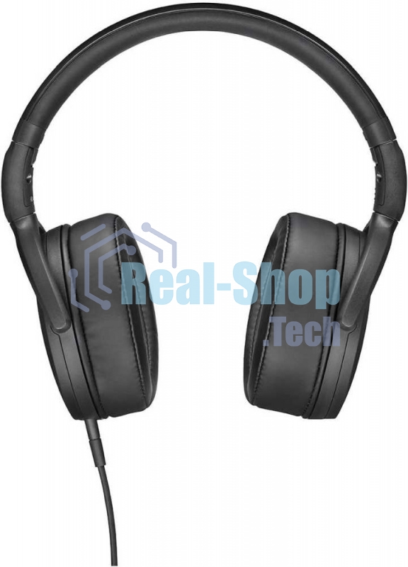 Наушники Sennheiser HD 400S накладные складные закрытые 18-20000Гц съемный кабель 1,4м, угловой jack 3.5мм, 120дБ, микрофон, черные, 508598