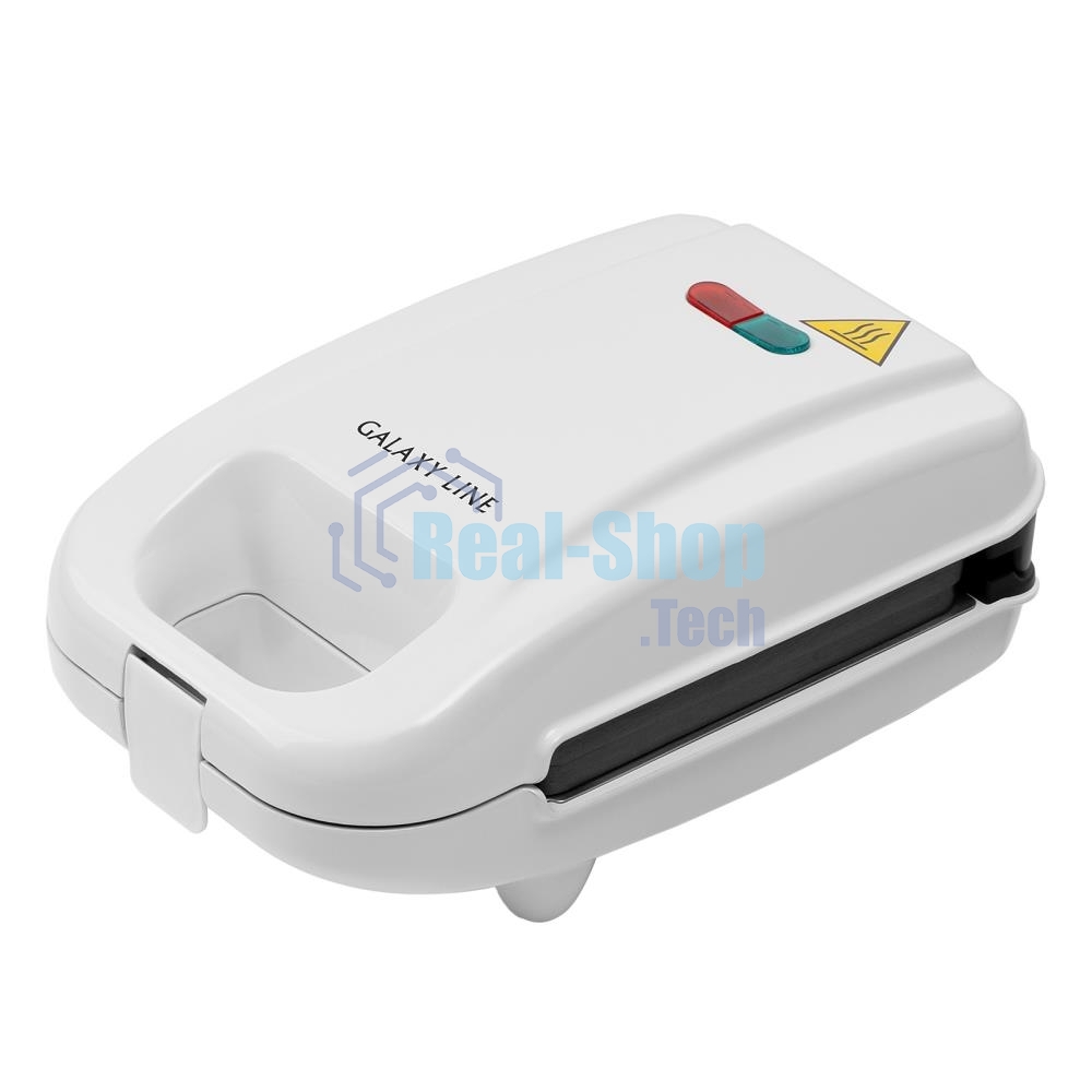 Вафельница Galaxy Line GL 2971, белый, со съемными пластинами, 750 Вт