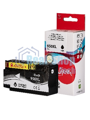 Картридж струйный Sakura CN045AE (№950XL Black) для HP, черный, 73 мл., 2300 к.