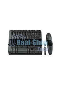 Комплект клавиатура + мышь Logitech MK220 клав:черный мышь:черный USB беспроводная