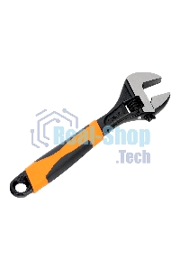 Ключ разводной Sparta 250 мм, двухкомпонентная рукоятка