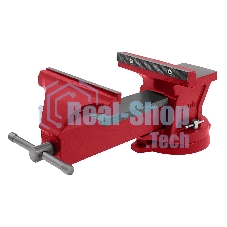 Тиски слесарные Matrix, 200 мм, поворотные, с наковальней