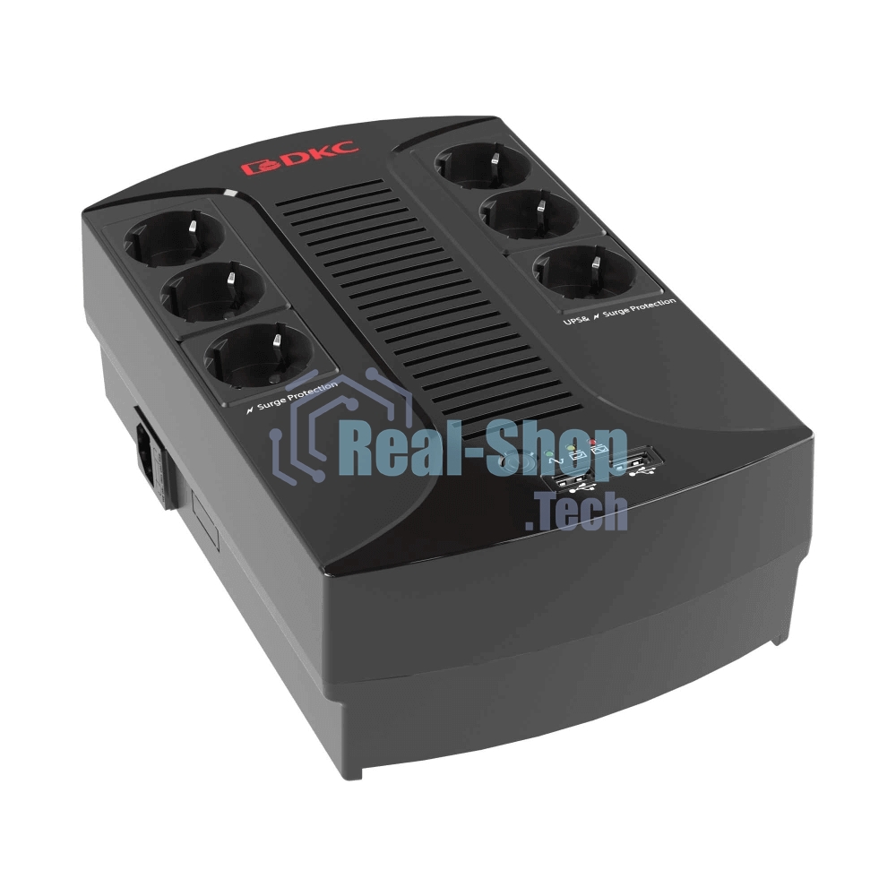Источник бесперебойного питания DKC INFOPDU600 / 600 ВА / 360 Вт / 6 x CEE 7 (евророзетка)