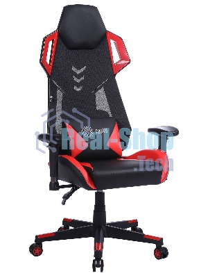 Кресло Cactus CS-CHR-090BLR черный, экокожа