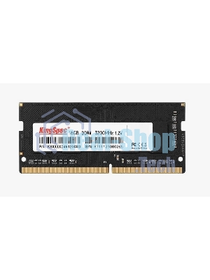 Оперативная память KingSpec, DDR4, 16GB (1x16 GB), 3200 MHz, CL17, SO-DIMM
