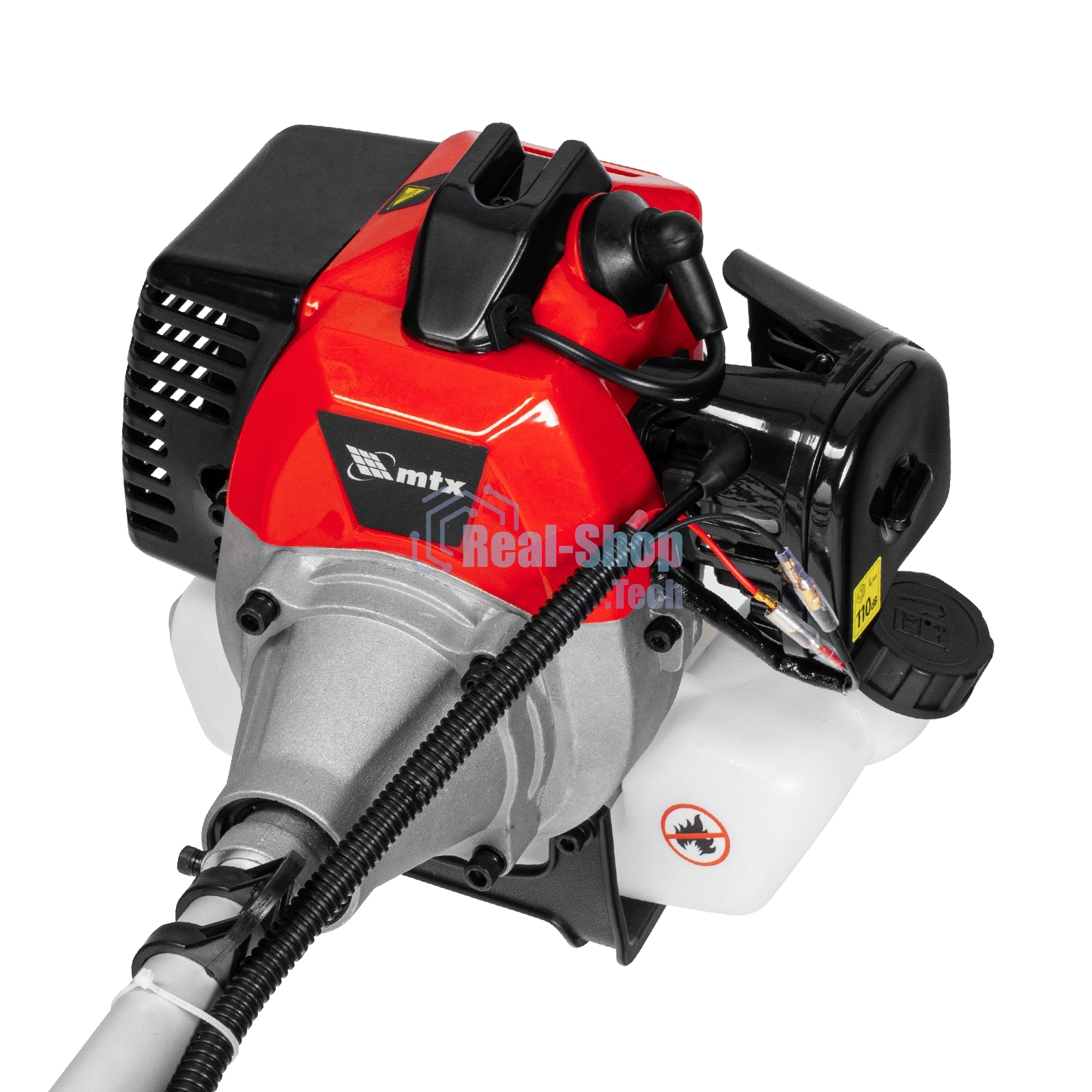 Триммер бензиновый MTX MT-33S, 33 см3, разъемная штанга, состоит из 2 частей