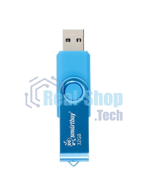 Флешка USB R/W 2.0 SmartBuy 32 Gb, Twist черный