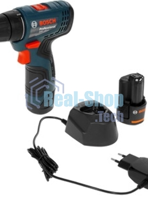Дрель-шуруповерт Bosch GSR 120 Li, 12 В, 2 Ач, 30 Нм, щеточный