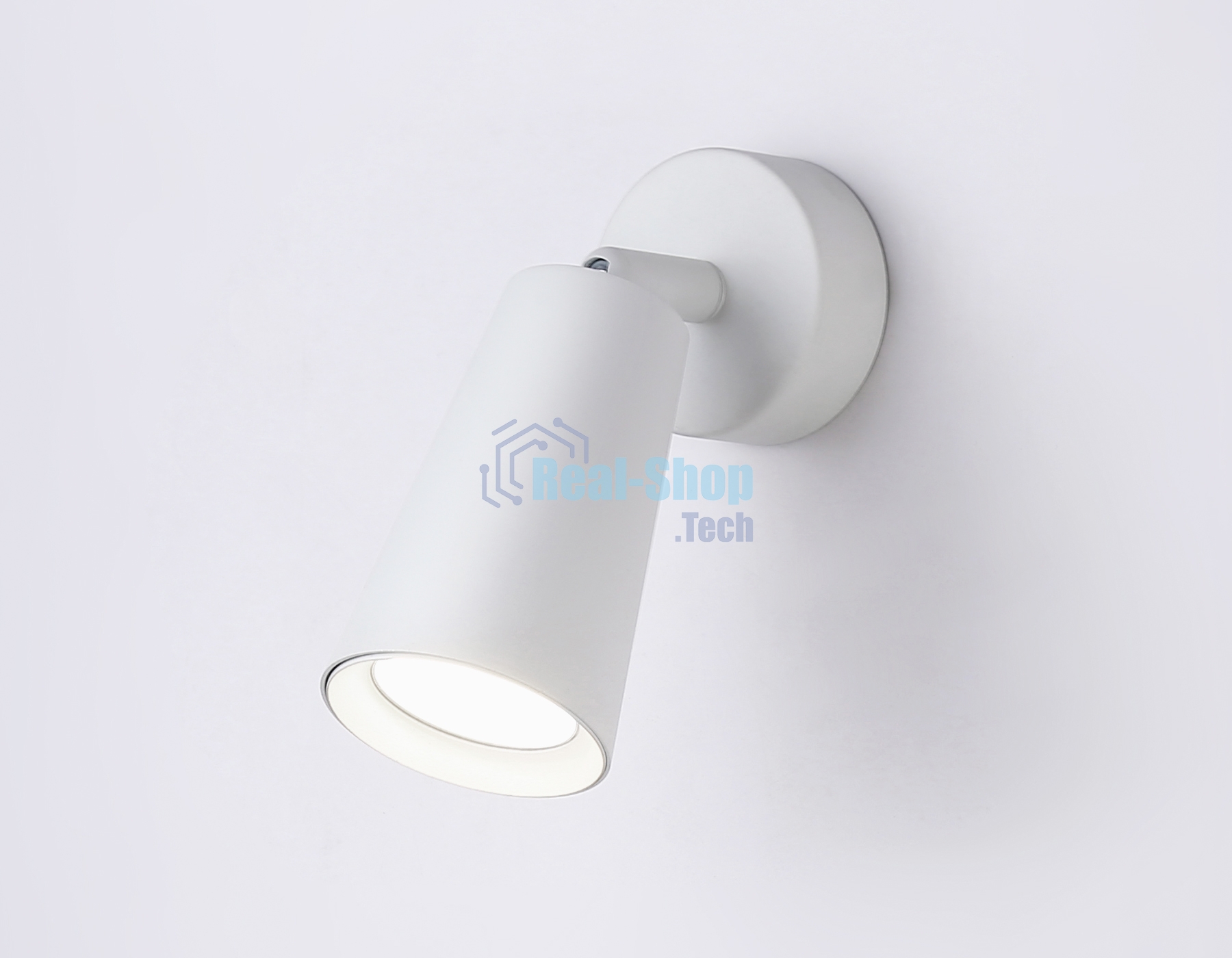 Накладной поворотный спот Ambrella light TA13133 WH белый GU10 max 12W D60*L95*H90