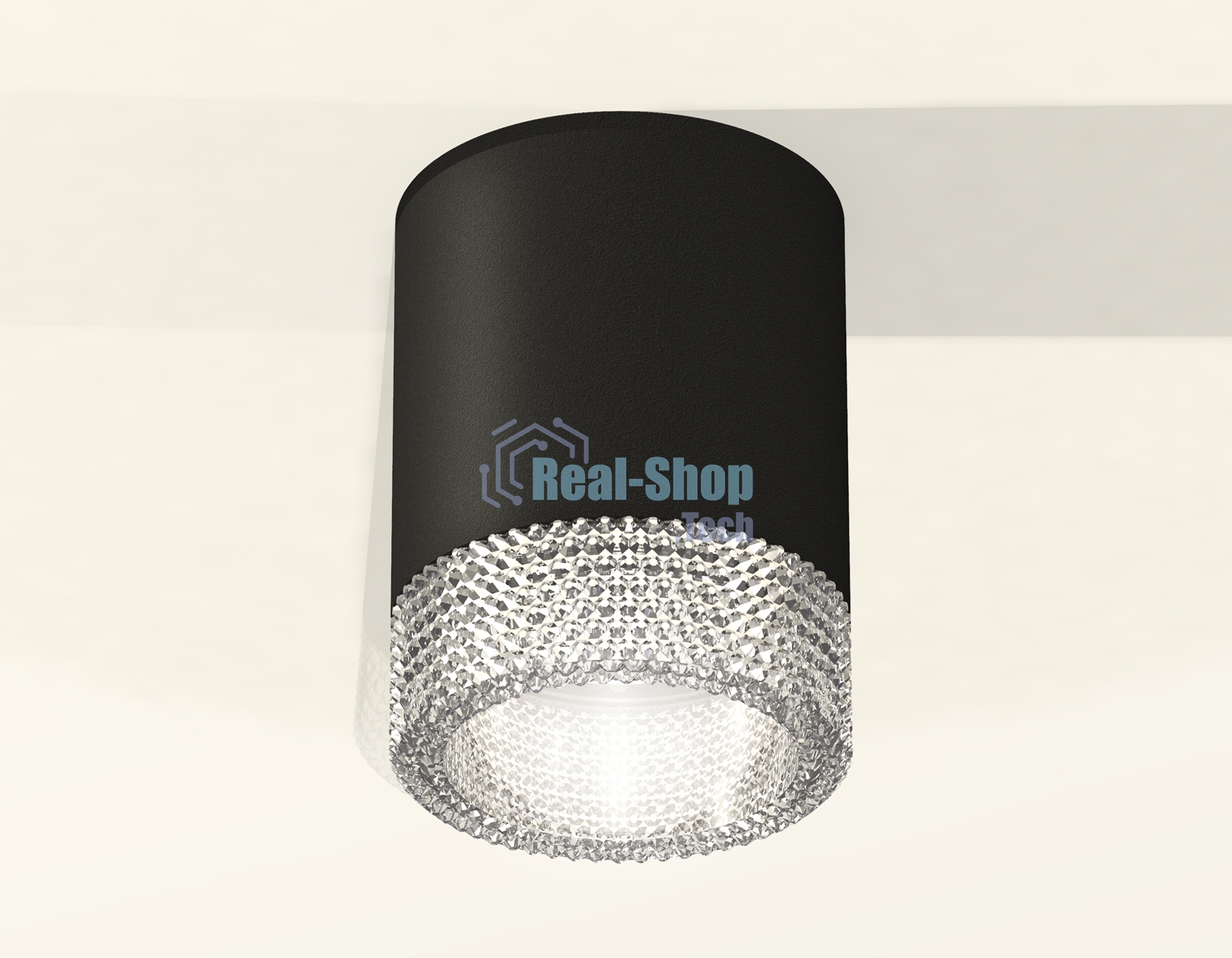 Светильник Ambrella Light XS6302040 SBK/CL черный песок/прозрачный MR16 GU5.3 (C6302, N6150)