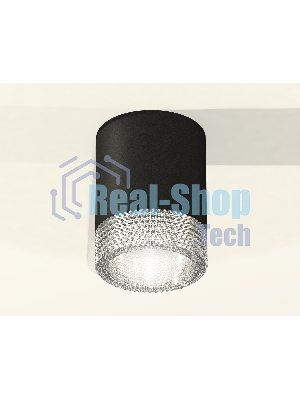 Светильник Ambrella Light XS6302040 SBK/CL черный песок/прозрачный MR16 GU5.3 (C6302, N6150)