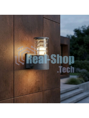 Светильник Elektrostandard 1408 TECHNO садово-парковый серый a032623
