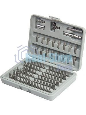 Набор бит Sparta адаптеры для бит crv 100предм. в пласт. боксе